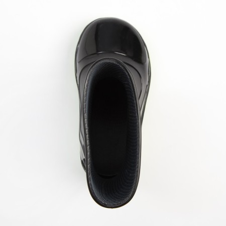 Rubber boots baby, black color+light green, size 25-3
