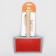 Pudderka Wood is large wide with drops, 12 x 19 cm, long wooden handle