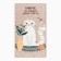Gift MEOW Set: a towel, a mittens-output, a brush, a spatula, a whisk