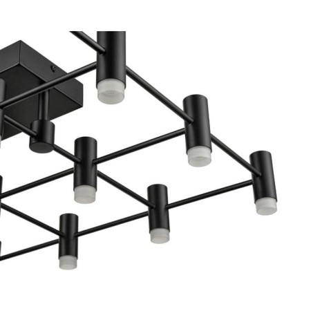 ATMOSFERA chandelier, 48W LED, 3000K, 3840LM, black color-2