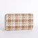 Women's wallet with lightning, beige color