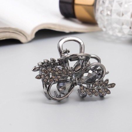 Hair crab "Rose" Bant Galant, 4.5 cm, black-2