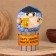 Domovaya Thomas "Be Healthy", on a barrel, 19x11x10 cm