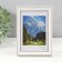 Photo frame Plastic "Kame" 10x15 cm, white