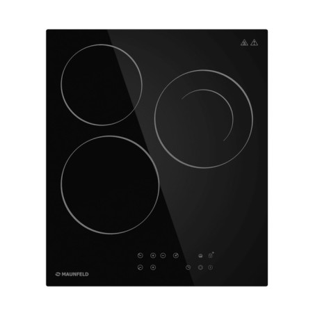 MAUNFELD CVCE453DBK ELECRECTIONAL PANILE, 3 burners, black-1