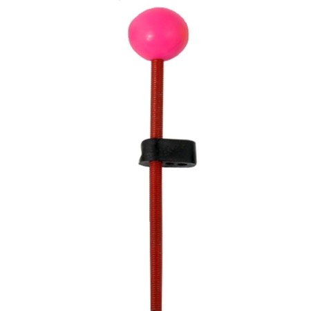 STOP "B-5F", twisted, polymer, 5-10 g, red color