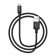 Hoco X14, Lightning cable - USB, 2.4 A, 1 m, fast charging, nylon braid, black