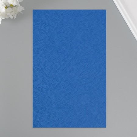 Liszt for creativity claims. Kozh "Figure Lichi" Blue sheet 33x20 cm thick 1 mm-1