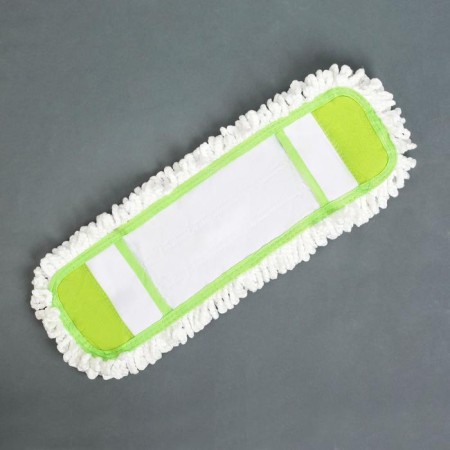 Nozzle for a flat mop of the share, 40 × 12 cm, microfiber, color mix-4