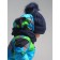 Set for a boy: hat, snood, size 46