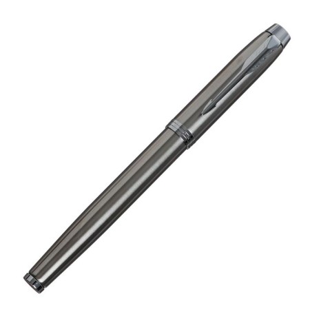 Parker IM Essential T319 Brushed Metal CT, 0.5 mm, brass body, black ink-1