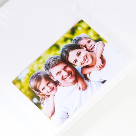 Photo album for 200 photos 10x15 cm, white-3