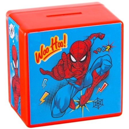 Piggy bank safe, 8.8 cm x 7.5 cm x 8.8 cm "Spider-Men", Spider-Man-10