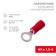 Ring Tip isolated Ø 6.5 mm 0.5-1.5mm² (NKI 1.5-6/NKI 1.25-6) red, in pack. 10 pcs