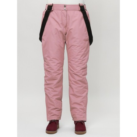 Ski -loving winter women, size 58, pink color-5