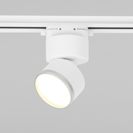 Elektrostandard track lamp, Impact, 126x80x80 mm, 10W, LED, 800LM, 4200K, white color, silver