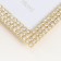 Photo frame metal, glass 13x18 cm "Triad" Rhinestones gold 15x20 cm