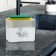 Doster for liquid soap "Sweet Home", white, 12 x 10.5 cm.