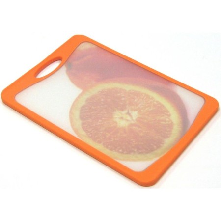 Atlantis Flutto "Orange" kitchen board, orange color, 37 x 25 cm