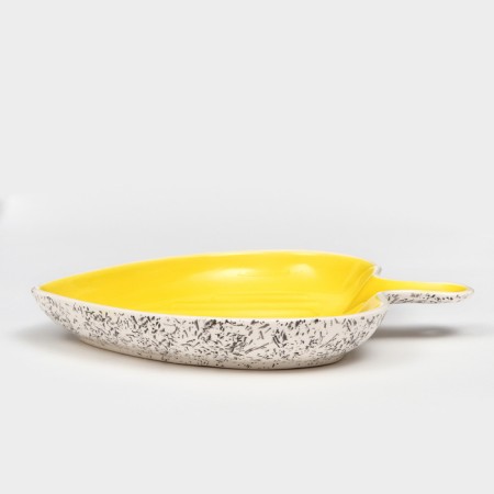 Ceramic "Persia" baking form, yellow, 1 variety, Iran-1