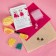 Set for creating a felt doll "Girl with braids"