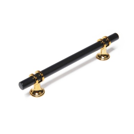 CAPPIO RSC003 RECOLILING, M/O 128 mm, D = 12 mm, black color with gold, 4 pcs.-4