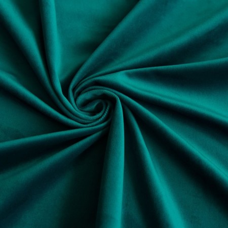 Set of curtains "velvet", size 2x145x270 cm, turquoise color-2
