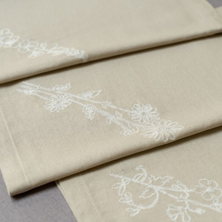Set of napkins "Sound", size 38x38 cm, 3 pcs-1