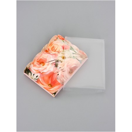 Cookie box, confectionery packaging, "flowers", 14 x 10.5 x 2.5 cm-3
