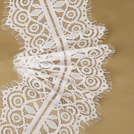 Lace cilia, 145 mm × 3 ± 0.5 m, white color