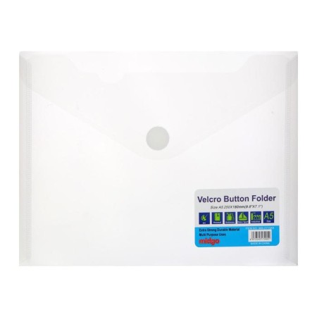 Folder on the button (Velcro) A5, mix-4