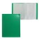 Folder with 80 A4 inserts, 700 μm, calligrata, texture "sand", green