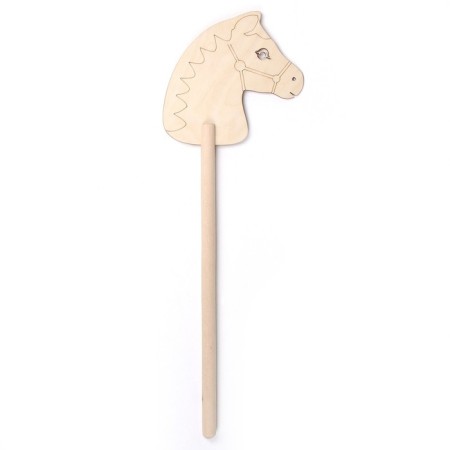 Toy "Horse on a stick", "Color me", 65 cm-1