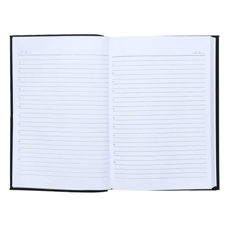 Diary of Leduced A5, 136 sheets in the "silhouette" line, solid cover, lamination Soft Touch, foil embossing, offset block 60 g/m2-5