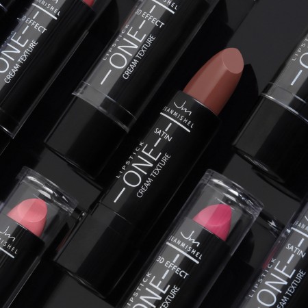 Lipstick jeanmishel 3d effect tone 14 chocolate, 14 g-1