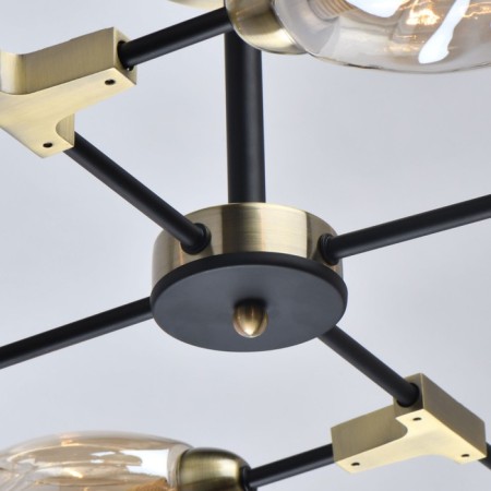 Hamburg chandelier, size 86x24x86 cm, 320W 8xe14 IP 20-2