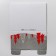 Fighting box "New Year's congratulations", 31.2 x 25.6 x 16.1 cm, New Year