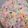Christmas tree toys, New Year's balls, plastic, D-8 cm set, 6 pcs "New Year's delight" Gold