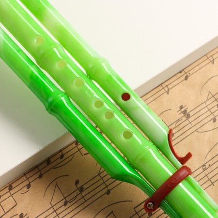 Flute Music Life, Hulushi, Tonality C, Green, 42 x 8.7 x 5 cm-1