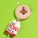 Lollipop with a seal on the stick "letter y", taste: Pimbir, 25 g. (18+)
