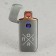 Electronic lighter "indifferent", 7.2 x 3.3 cm.