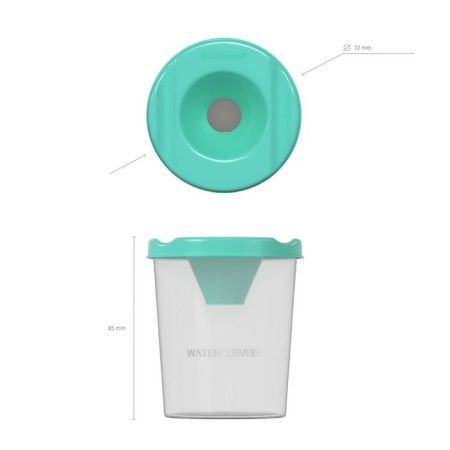 Pastel-nonsense glass, mint-2