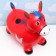 Toy - Children's "Musical Horse" Rubber inflatable, 50x30cm, red