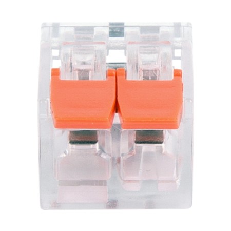 Universal compact terminal of QMS 221-412, 2-wire up to 4.0 mm² (package 5 pcs/° C) Rexant 1080650-4