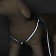 The reflective “bones” set, a collar of 120 x 1 cm, Osh 22-34 cm, fire 22-34 cm, black