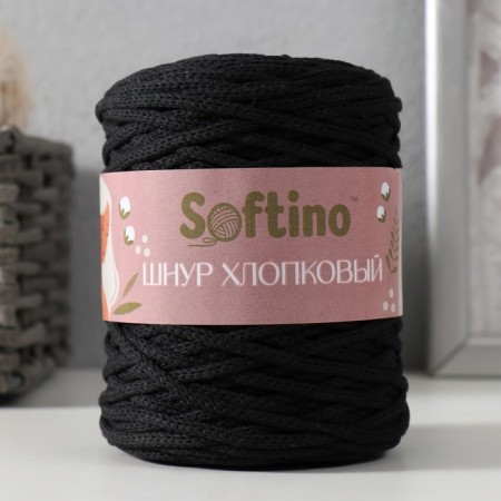 Knitting cord without core 70% cotton, 30% polyester width 3mm 100m/160 ± 10g (111)-3