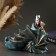 Standing for a bottle "Girl in a shell" 30*23cm