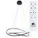 Presto lamp, 162W LED, Black color, 6680lm, 3000-6000k