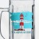 Glass mug for beer "Hamburg. Sea adventure ", 330 ml