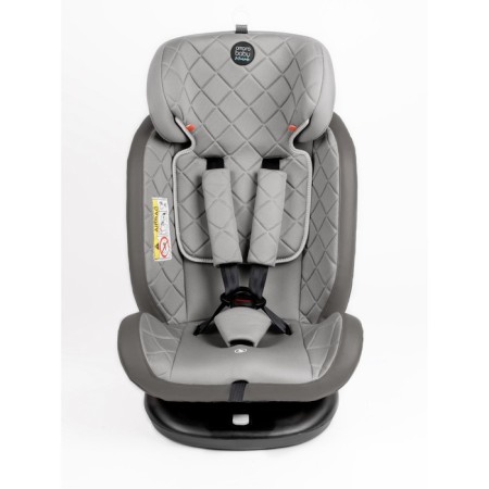 AMAROBABY BRILLANT, ISOFIX fastening, class D, group 0+/1/2/3 (0-36 kg), gray gray-8